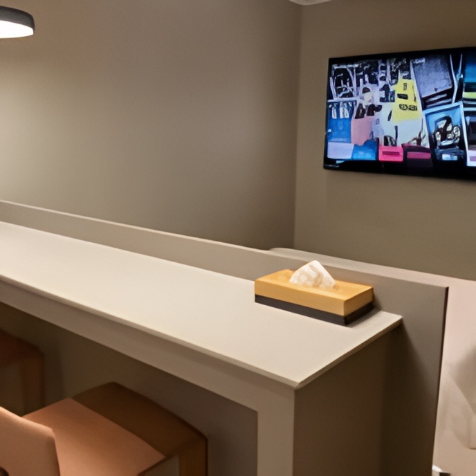 비즈니스 온천욕 객실 전체 뷰