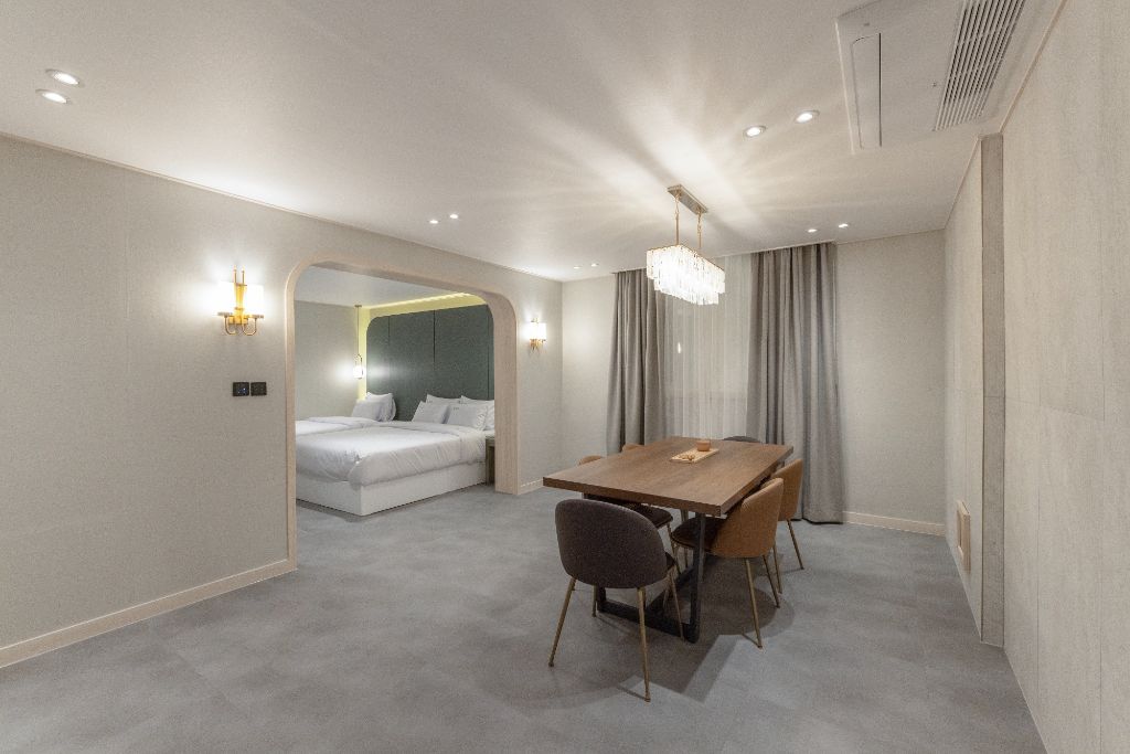 프리미엄 스위트 온천욕 객실 전체 뷰