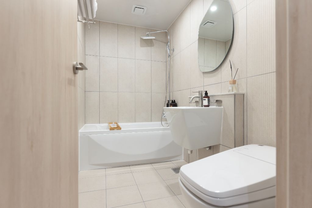 스탠다드 온천욕 욕실 내부